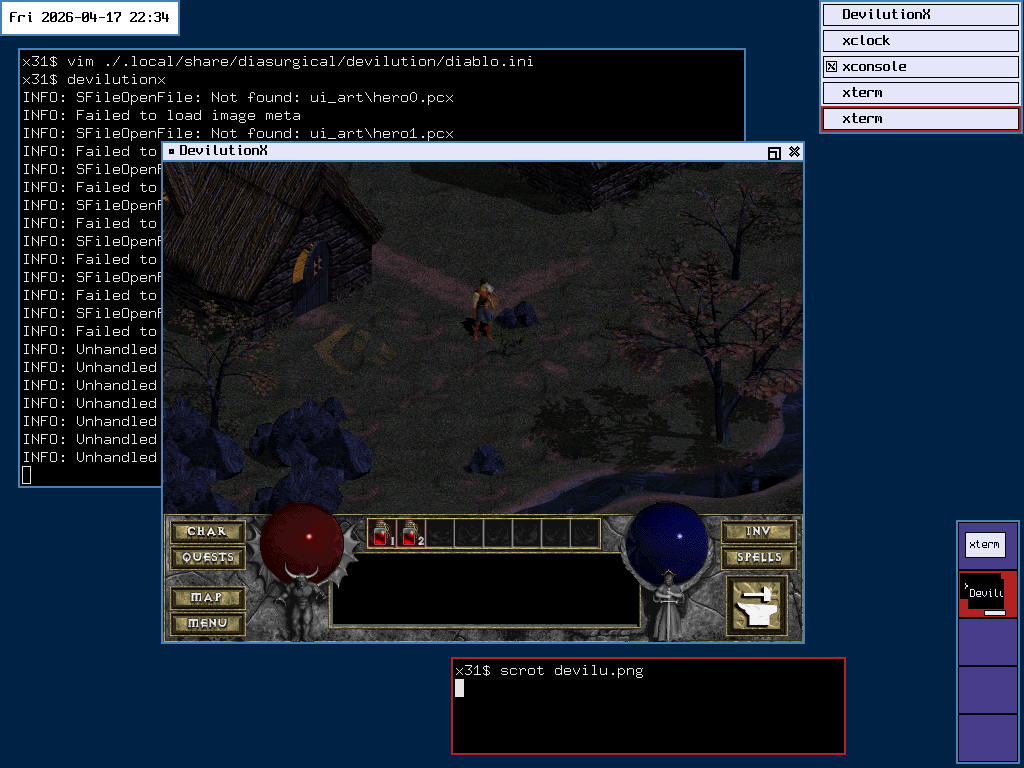 Diablo running on old laptop